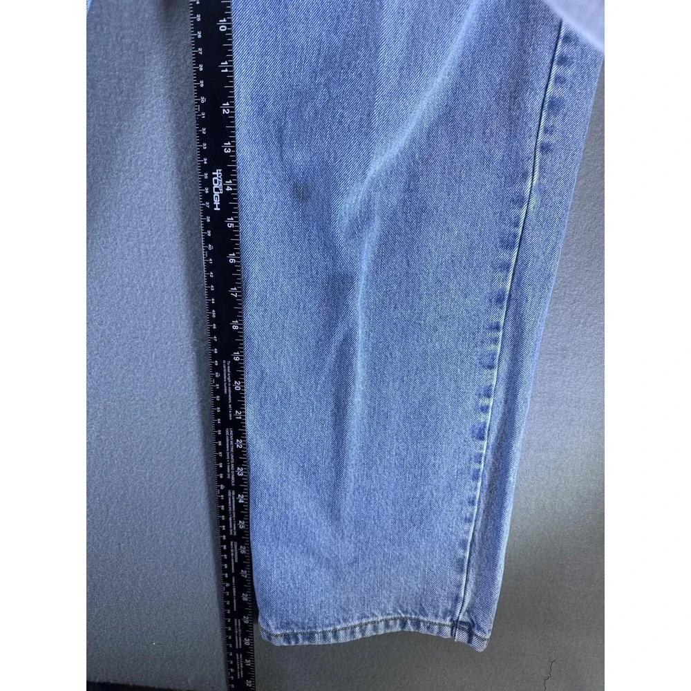 Y2k Levi's 550 Jeans Mens‎ 40x30 Light Wash Blue Relaxed Tapered Denim Casual